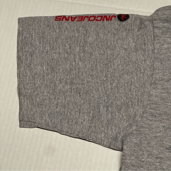 Vintage JNCO Jeans Shirt Size Med Gray Graffiti Crown Logo 90s Y2K Rave Skater - Picture 5 of 9